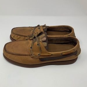 St John's Bay Boat Shoes Brown Size 11 M 19963-8